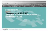 ILE-DE-FRANCE Rapport 2017 de la Commission logement...comme le souligne, pour la 1re fois, le rapport de la Cour des Comptes sur le logement en Île-de-France en 2015. Rappelons que