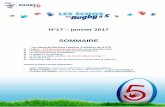 SOMMAIRE - Fédération Française de Rugbyformation.ffr.fr/sites/default/files/documents/doc... · 2 – 10 988 participants à des manifestations de rugby à 5 à fin décembre