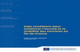 Rapport de Philippe DEMONCHY 15 décembre 2011 - CCI Paris IDF · 2014-07-11 · 1. Une nouvelle étape de la gouvernance touristique régionale au service de la mobilité. Préconisation