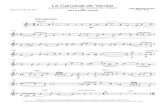 Le Carnaval de Venise - free-music-scores.com · Le Carnaval de Venise Solo Trumpet in Bb page 4 A score from  & b 168 3