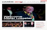 Welcome Mister Lasseter - Institut LumièreHommage lÕimmense star italienne, avec la projection du Þlm qui lui valut un Oscar. PAGE 03 Bergman racont e par Ingrid Portrait dÕune
