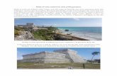 Molly et Leña visitent les cités préhispaniques · PDF file Molly et Leña se sont ensuite rendues dans l’une des cités mayas les plus connues au monde Chichen Itza ! Cette cité