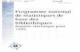 Programme national de statistiques de base des bibliothèques - Bienvenue au …collectionscanada.gc.ca/obj/r3/f2/02-f.pdf · 2007-09-17 · Alvin M. Schrader et Michael R. Brundin