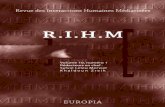 Revue des Interactions Humaines Médiatiséeseuropia.org/RIHM/V10N1/RIHM10(1-5)-Nannipieri.pdf · même de la réalité virtuelle et de notre rapport au monde. 2 Les rapports entre