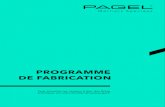 PROGRAMME DE FABRICATION - PAGEL · 2020-04-24 · PAGEL V1®/160 – certification CE - NF EN 1504-3 Produit de réparation Classe R4 PAGEL V160C45 – Produit de calage Cat. 8: