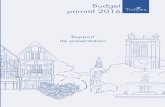 Budget primitif 2016 - Site de la Ville de Troyes · 2018-12-24 · le vote du Budget pour 2016 à l’appui d’une note explicative de synthèse. C’est l’objet du présent rapport