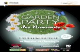 GARDEN PARTY - Domaine de Chevetogne · PDF file 2019-11-13 · 4 Vente du t-shirt de la Garden Party de 14 à 18h Procurez-vous le t-shirt réalisé spécialement pour la Garden Party