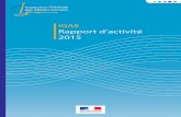 IGAS Rapport d’activité 2015 - Vie publique · Risque par risque, ce rapport recense l’ensemble des options possibles de réforme et pro-pose au débat des pistes pour adapter