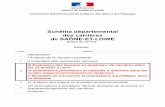 Schéma départemental des carrières de SAÔNE-ET …...de Saône-et-Loire alors qu'ils ne sont couverts qu'à hauteur de 66% pour les matériaux alluvionnaires et 53 % pour les matériaux