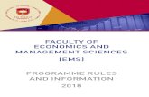 FACULTY OF ECONOMICS AND MANAGEMENT SCIENCES …...Qualifications MCom (Economics), BCom (Hons) Dr EAN Dakora Office number C211 Position Senior Lecturer E-mail edward.dakora@spu.ac.za