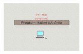 IFT-17584 Semaine 09 Programmation systèmemarchand/ift17584/Acetates/09.pdfet on peut gérer jusqu’à 64 sources différentes en cascadant plusieurs 8259A. Il gère la priorité