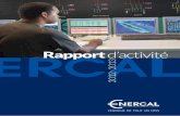 Rapport d’activité - ENERCAL · Le poste 150/33 kV de Vavouto permettant la connexion avec la centrale électrique de KNS a été mis en service en octobre 2012. Les travaux de