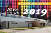 CALENDRIER DES FETES - Ville de Aire-sur-la-Lys · 2019-01-22 · CALENDRIER DES FETES. Maire d’Aire-sur-la-Lys 1er Vice-Président de la CAPSO Vice-Président du ... des monuments