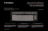 Room Air Conditioner Climatiseur individuel Aire ...pdf.lowes.com/useandcareguides/688057406466_use.pdfalways call Haier Customer Service: 1-877-337-3639. 2. Be sure that the air conditioner