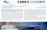 CIBLEXPORT - serdex.com · preneurs au Canada, aux États-Unis et en Belgique. De 2001, moment où l’entreprise appartenait aux frères Lamontagne, jusqu’à aujourd’hui, il