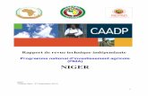 351pendante du Niger vf sept2010) - Agriculture · 2019-12-16 · Le Programme Détaillé pour le Développement de l’Agriculture en Afrique (PDDAA), ... on note également une