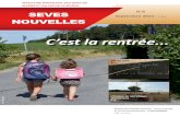 N°8 SEVES Septembre 2015 - 1.22 € NOUVELLES · 2018-08-06 · Magazine paroissial des rives de Marne et vallée de la Marne SEVES NOUVELLES Rédaction administRation - centre paroissial