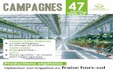 Campagnes 47 - Lot et Garonne · 2019-12-20 · Les textes et insertions publicitaires sont publiés sous la responsabi- ... contacter soit par téléphone au service Territoires