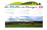 OCTOBRE 2017 - La Motte-en-Bauges · 2017-10-21 · La Motte en Bauges Bulletin municipal Octobre 2017 - 3 - Dossier : la rentrée scolaire Lundi 4 septembre, les enfants et enseignants