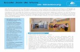 Ecole Joie de Vivre - Apprentis d'Auteuil en Alsace · 2017-08-25 · Joie de Vivre est une école catholique, sous contrat d’association avec l’Etat, qui applique la pédagogie