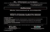 Mexique Obs-OMCT esp - Refworld · FIDH / OMCT - Page 6. B. El derecho a un debido proceso 58 1. Análisis por los defensores de la acción de la Fiscalía Especial con relación