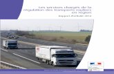 Les services chargés de la régulation des transports routiers en … · 2016-12-30 · développer directement des états statistiques, et ainsi constituer un appui au chef de projet