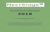 DOCUMENT DE REFERENCE - NextStage · 2019-05-09 · DOCUMENT DE REFERENCE INCLUANT LE RAPPORT FINANCIER ANNUEL 2018 Société en commandite par actions au capital de 7 542 894 euros