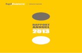 RAPPORT ANNUEL 2013 - Bpifrance...Rapport Annuel FSI PME Portefeuille 2013 | 8 Croissance Rail : le fonds est doté d’une taille de 40 M€, il est co-financé par Alstom, Bombardier,