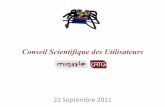Conseil Scientifique des Utilisateursmigale.jouy.inra.fr/sites/migale.jouy.inra.fr.drupal7... · 2018-03-29 · Présentation Générale de la PF Missions : Déploiement d’une infrastructure