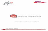 GUIDE DE PROCÉDURES - CDG 35...2016/01/26  · Village des Collectivités Territoriales - 1 avenue de Tizé - CS 13600 - 35236 THORIGNÉ-FOUILLARD CEDEX Service : Ressources – 19/09/2014