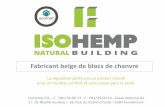 Fabricant belge de blocs de chanvre - Homepage | Ecomat · 2017-02-15 · Quid de l’humidité ? 100 g d’eau /pers/h. 12 kg d’eau par jour par famille. 1. m. 3. de blocs de chanvre