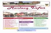 Juin 2019 Maslacq Infos · 2019-10-03 · Location de la salle socio culturelle le 31/12 (08/02/19) M. le Maire rappelle au Conseil Municipal que la Salle Socioculturelle est l’objet