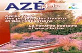 Après l’été, des projets, des travaux et des réalisations ...aze-53.fr/wp-content/uploads/2017/02/12091628_AZE_bulletin-autom… · de sites avec des conceptions et des jauges