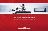 BGA Rework - PDR IR-E3 EVOLUTION SÉRIE · 2019-01-10 · alignement des BGA Table macro/micro XY haute capacité Kit de vision latérale pour inspection cycle Refroidissement PCB