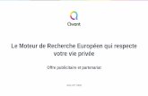 Le Moteur de Recherche Européen qui respecte votre vie privée · Segmentation par device Les visiteurs uniques de Qwant chaque mois Visites uniques cumulées par les utilisateurs