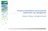 Projet d’installation de transit de©sentation...Diapo 3 Installation de transit de sédiments non dangereux Trafics fluviaux du bassin de navigation Nord - Pas-de-Calais (2018)