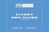 Livret des clubs · Livret des clubs 2019 - 2020. 2 La Fédération française des échecs remercie ses partenaires Et notre mécène. ... comptons réaliser des partenariats avec