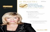 Le bulletin de l'Ordre national du Québec · LISE WATIER pages 6 et 7 Portrait numéro 12 janvier 2014 ... que la lecture d’une biographie d’Helena Rubinstein, fondatrice de