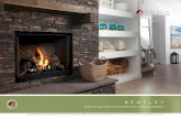 BENTLEY - Marquis Fireplaces · 2017-06-12 · Bentley de Marquis attire beaucoup l’attention. Disponible en deux grandeurs, vous pouvez opter pour le foyer décoratif avec une