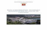 NOTE D'INFORMATION TECHNIQUE ... - DEAL de la Martinique€¦ · d’aménagement et de développement économique a fait du port du Marin le port de plaisance le plus prisé de la