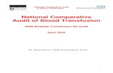 National Comparative Audit of Blood Transfusion · Handbook of Transfusion Medicine, The Stationery Office, 2007 p20. ISBN-10 0 11 322677 2 Safer Practice Notice 14. National Patient