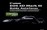 Canon EOS 5D Mark IIIEOS 5D Mark III : Guide Autofocus Photographier la faune sauvage Paramétrages de l’AF dans les onglets 2 à 5 Avant de revenir plus en détail sur le volet
