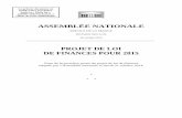 DE FINANCES POUR 2015 - Taximmotaximmo.fr/wp-content/uploads/2014/11/premiere_partie_plf2015_TA… · DE FINANCES POUR 2015 Texte de la première partie du projet de loi de finances