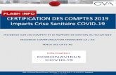 CERTIFICATION DES COMPTES 2019 Impacts Crise ......GVA | 105 Avenue Raymond Poincaré- 75016 Paris - T. : 01 45 00 76 00 - F. : 01 45 00 40 10 - COVID-19 - Mars 2020 CERTIFICATION