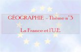 GÉOGRAPHIE - Thème n°3 La France et l’U.E. · 2020-05-25 · Bruxelles, en Belgique. Elle y étudie la photographie et la communication de 1995 à 2001. Elle travaille ensuite