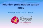 Mardi 5 avril 2016 – 18h30 - Banyuls-sur-Mer · Création et mise en service du poste de relevage aux Elmes. Projet de création d'un parvis au Biodiversarium au port en 2016: -->