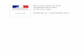 Internet des Services de l'Etat en Haute-Loire - RECUEIL DES … · 2017-02-01 · agrément de la société de travaux publics David Charrat au titre de l’arrêté du 7€septembre€2009