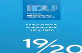 Programmation événementielle 2019-2020 1920 · Arseneau, de la Banque Nationale du Canada, suivi de la présentation de Marie-France Benoit et Sylvain Leclair, sur la plus récente
