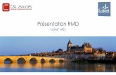 Présentation RMD - Tourisme Loiretpro-tourismeloiret.com/wp-content/uploads/2018/11/... · Présentation RMD Loiret (45) Start-up spécialisée dans le développement économique