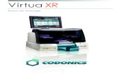 Virtua XR - Codonics · Virtua XR Vue d’ensemble Le Robot de gravage Codonics Virtua XR grave jusqu'à 62 CDs ou 31 DVDs par heure. Virtua est idéal en performance pour environnements